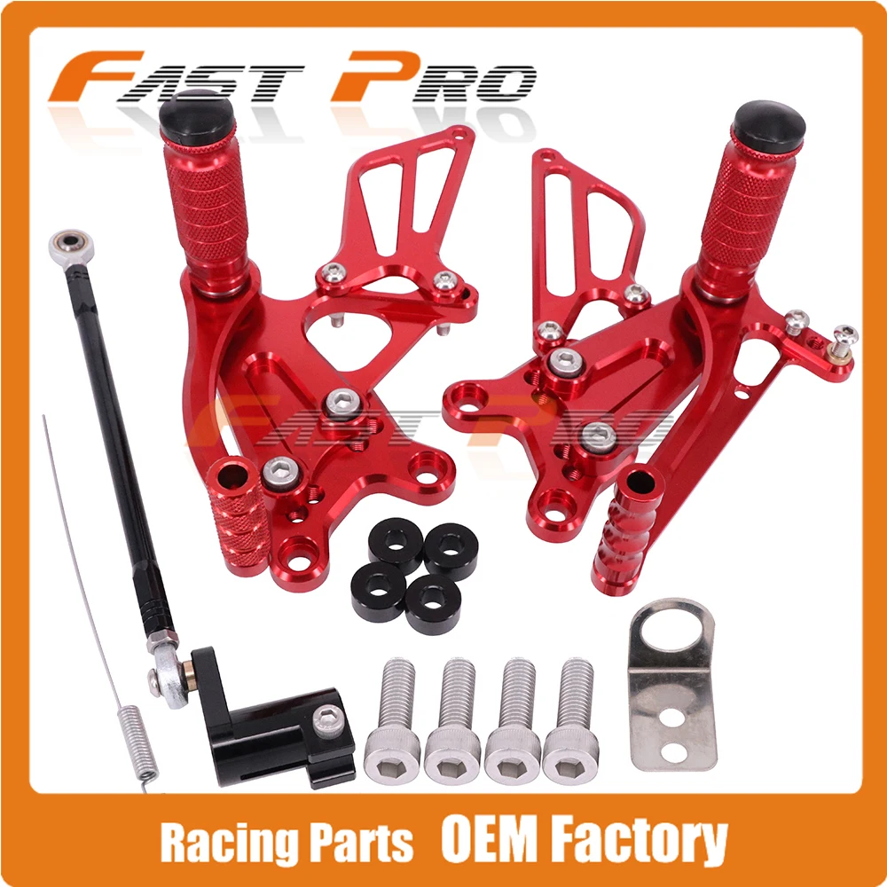 CNC Мотоцикл Регулируемые штифты для заготовки педали отдых для HONDA CBR954RR CBR 954RR