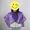 Hair Cutting Collar Waterproof Colouring Cape Hair Dyeing Shawl Special Dyed Oiling Cloth Barber Shop Hair Salon Haircut Shawl 3