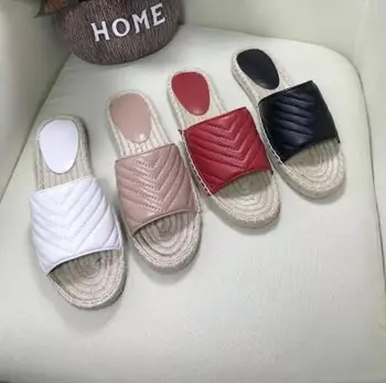 

Famous designer ladies fashion casual slippers, high quality ladies fisherman slippers, wholesale