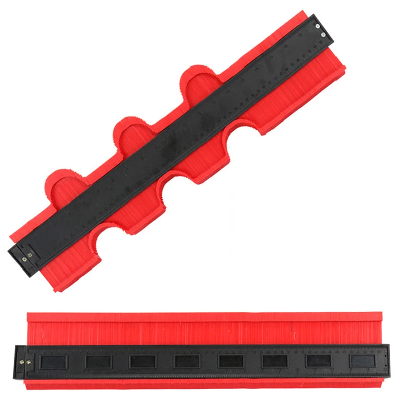 50CM Car Body Repair Scale Ruler Panel Beating Frame Profile Gauge Arc Measuring Instrument Contour Meter