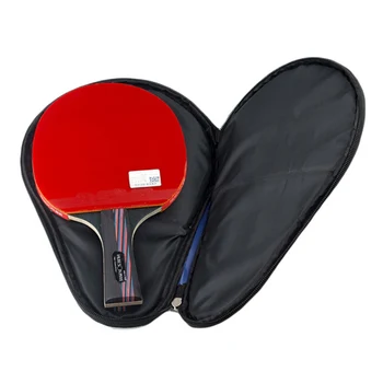 

Professional Table Tennis Racket Case With Outer Zipper Bag For Table Tennis Balls Ping Pong Paddle Cover Pouch YI01