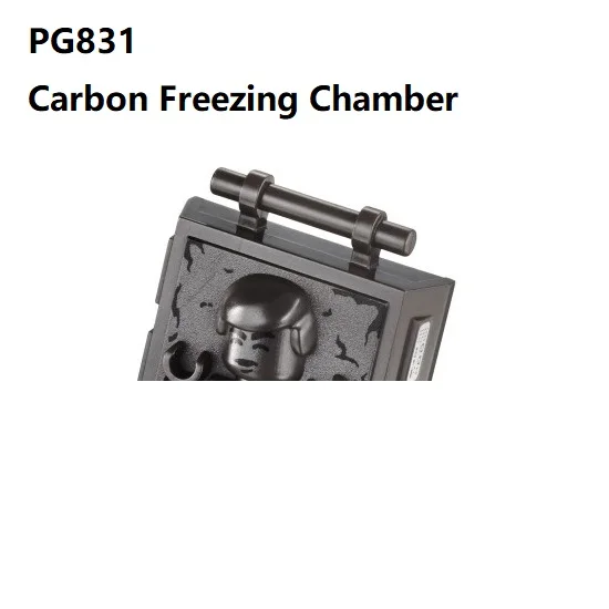 PG831 Compatible 75060 8097 75137 Han Solo Coffin Carbon Freezing Chamber Bacta Tank Building Blocks Mini Action Figure Toys | Игрушки и