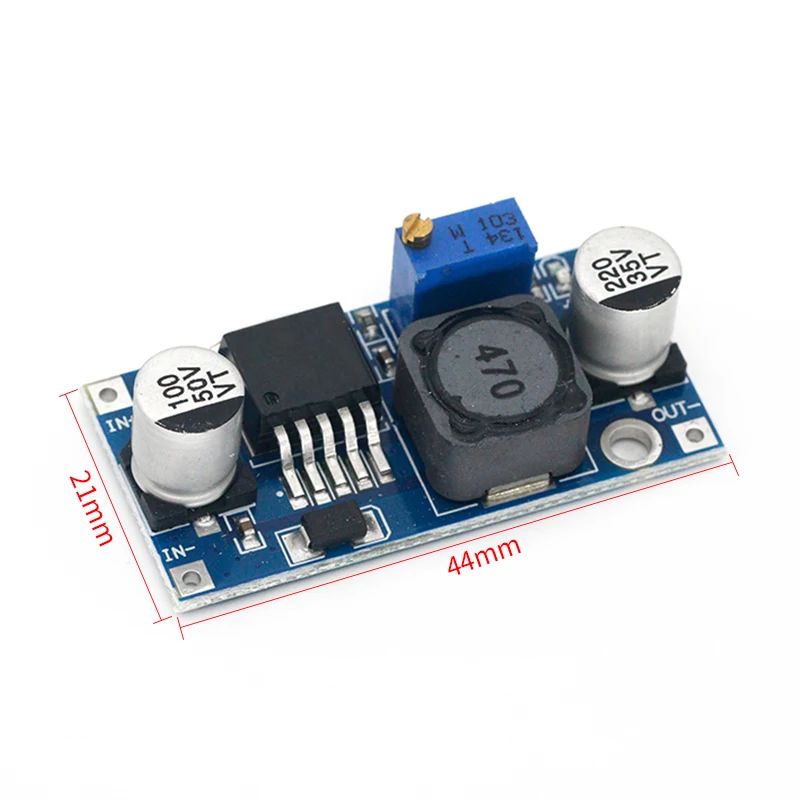 LM2596s DC понижающий модуль питания 3A Регулируемый LM2596 регулятор напряжения 24 в 12 В 5