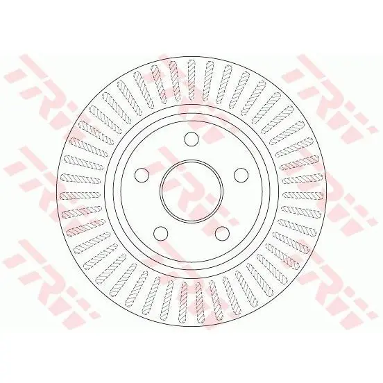 Диск тормозной передний Jeep Commander/Gr.Cherokee 3.7/4.7/5.7i/