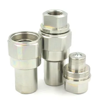 

Industrial Interchange Quick Disconnect Fitting for Construction equipment, forest equipment, etc.Seal Double Shut Off Coupling
