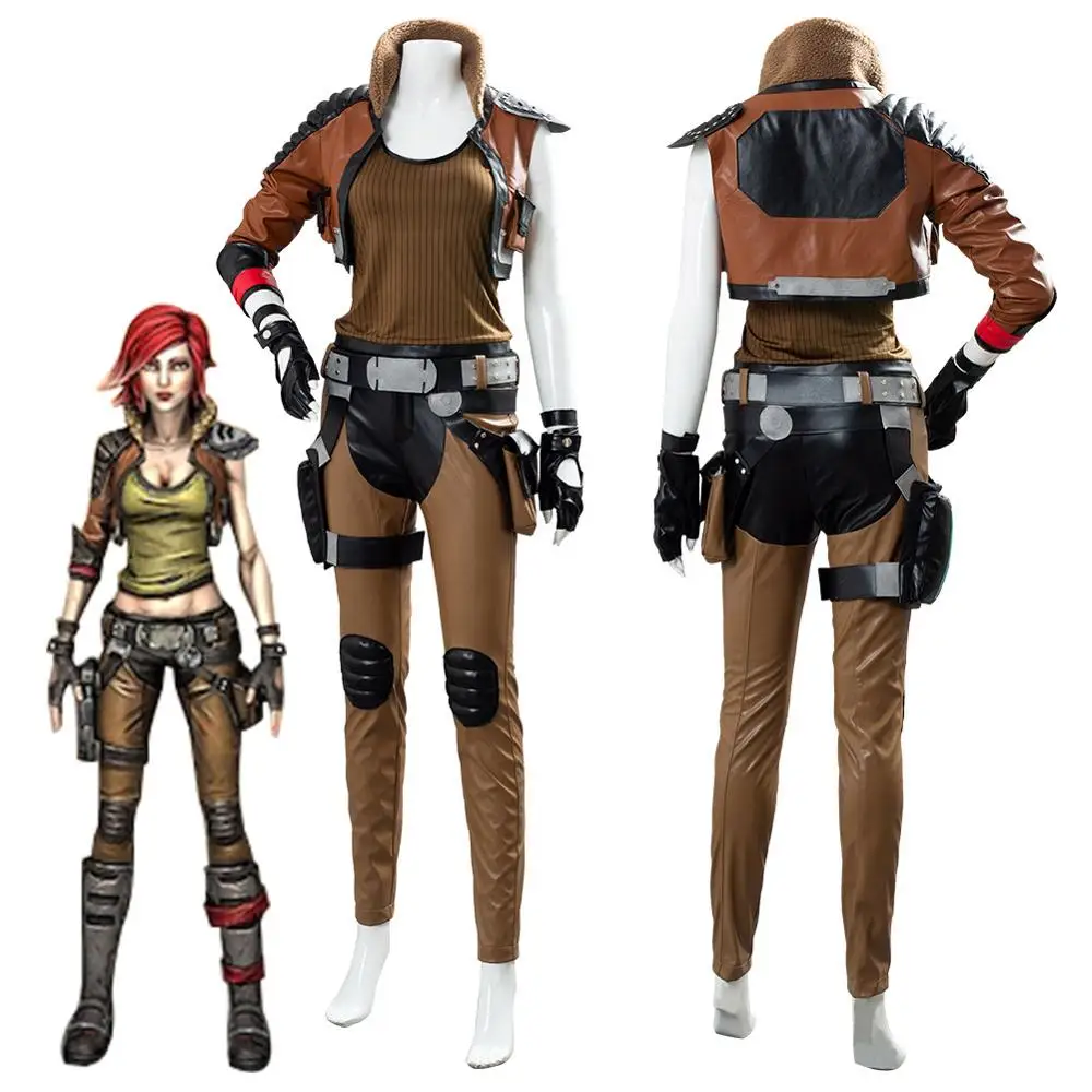 Костюм для косплея Lilith Borderlands 3 полный костюм взрослых женщин и девочек