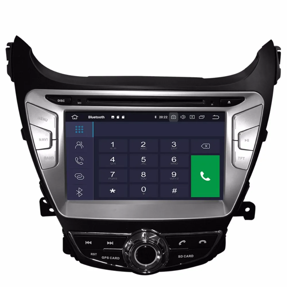 PX6 4+64 Android 9.0 car multimedia player for Hyundai Elantra car radio stereo navi car dvd player gps head unit