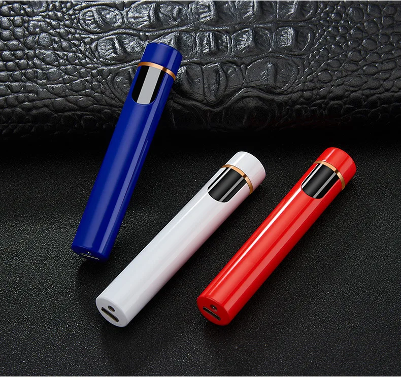 Зарядка металлическая Электронная зажигалка USB мини креативная сенсорная