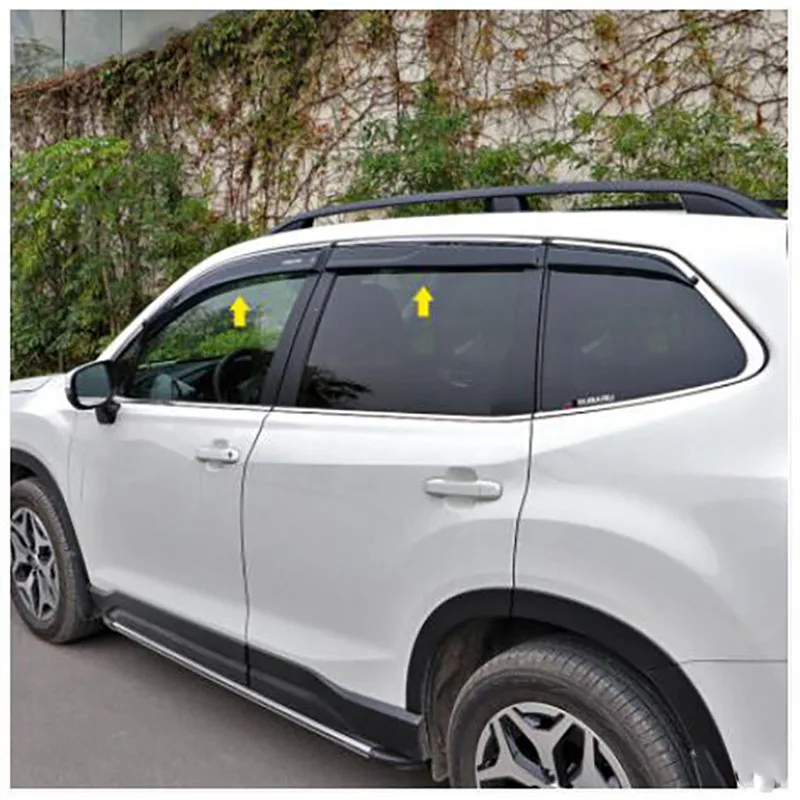 Подходит для subaru 1819 XV Защита от солнца и дождя специальные декоративные аксессуары для окон и бровей
