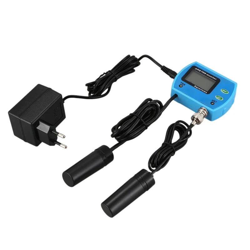 

HT-9851 2 in 1 Water Quality Detector Monitor Online PH/TDS Acidity Monitor Tester for Aquarium Water Purifier Test EU Plug