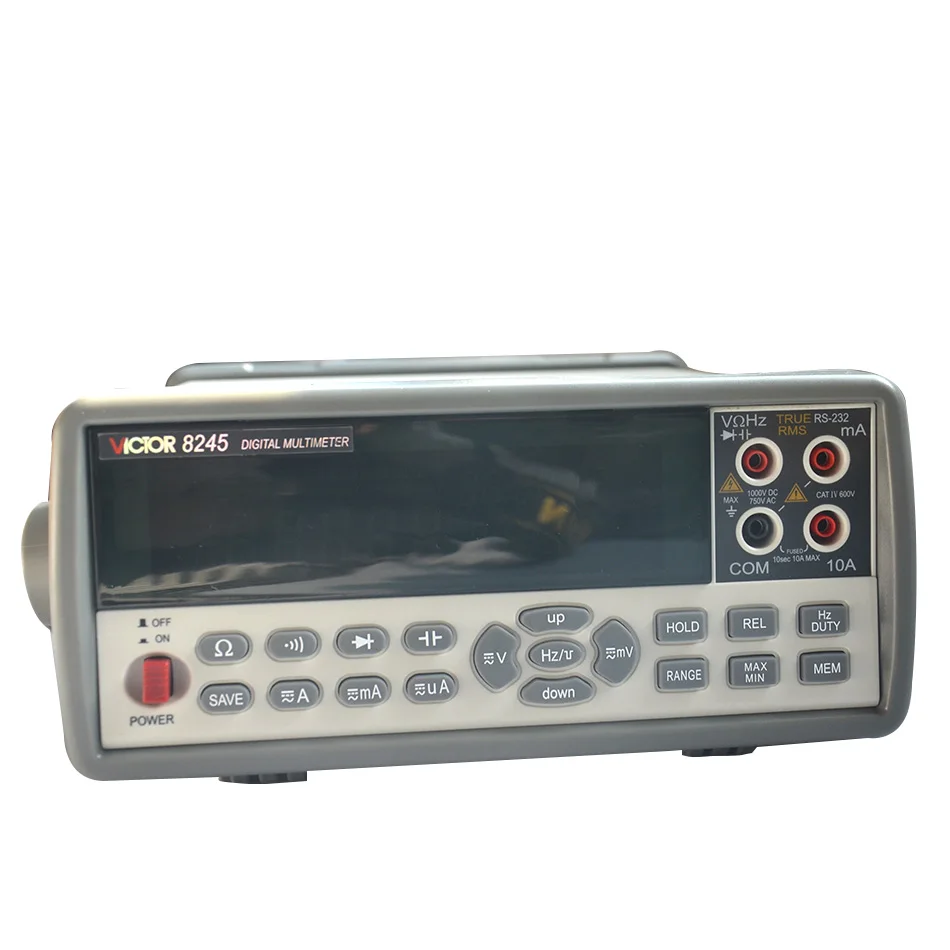 VC8245 4 1/2 Настольный дисплей с высокоточным цифровым мультиметром Ture RMS с интерфейсом USB