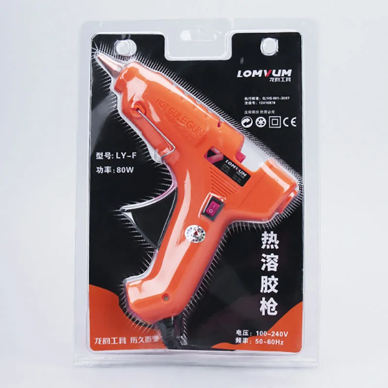 Пистолет клеевой LOMVUM с клеевыми стержнями 80/100/120 Вт|glue gun|melt glue gunelectric gun |