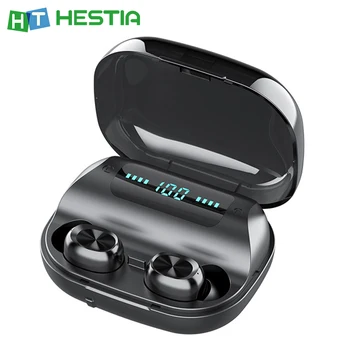

TWS Earphones Wireless Headphones Bluetooth 5.0 Earphone Touch Control Headset Earbuds Stereo Music Ear Phones With Dual Mic