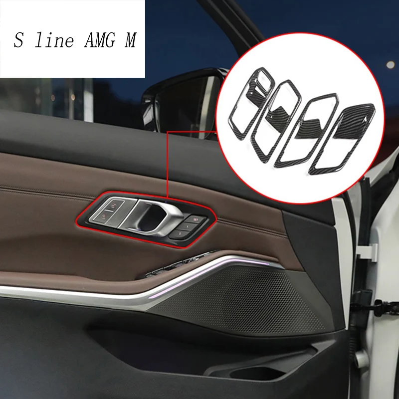 Стайлинг автомобиля накладка на дверную ручку из углеродного волокна наклейка