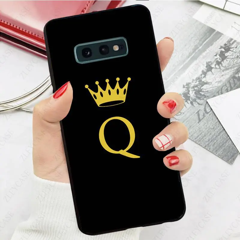 Funny Gold Crown Letter