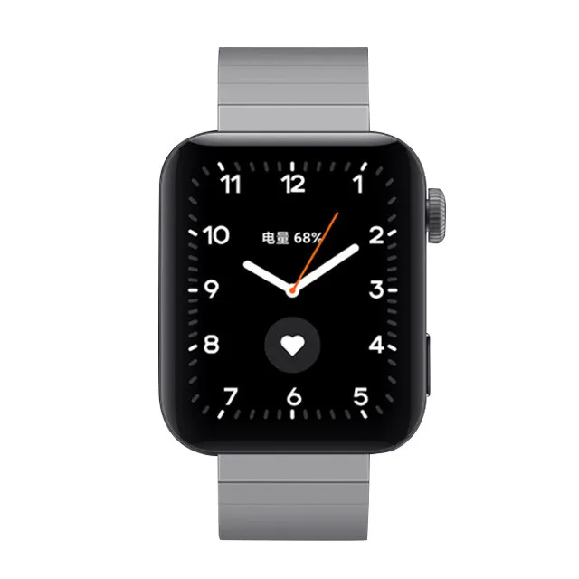 Смарт-часы Xiaomi, gps, NFC, wifi, ESIM, телефонный звонок, Android, браслет, наручные часы, Bluetooth, фитнес, пульсометр, трек - Цвет: Standard Silver