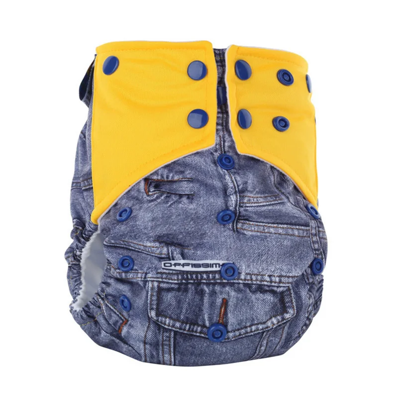 Детские подгузники Моющиеся Водонепроницаемые герметичные и дышащие из