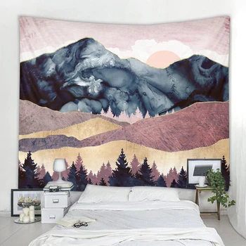 

Dusk and sunset Indian Mandala Tapestry Wall Hanging Bohemian Gypsy Psychedelic Tapiz Witchcraft Tapestry