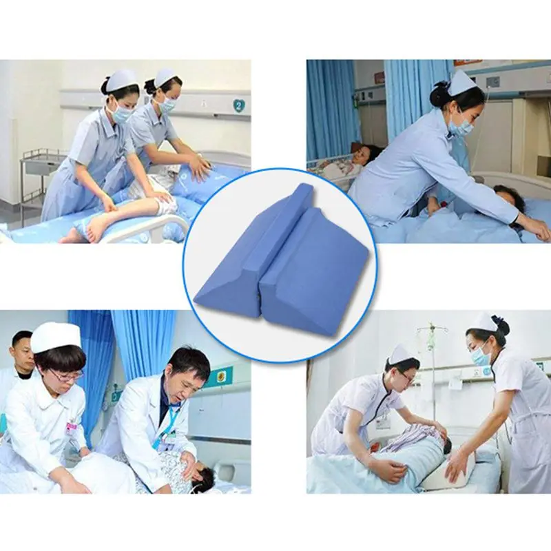 Sleeping Bed Wedge Pillow Leg Elevation Back Lumbar Support Cushions Knee Support Wedge Back lumbar support cushions