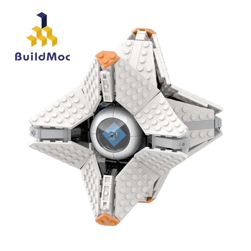 Конструктор MOC Destiny генералист ракушка призрак набор с подставкой игра для