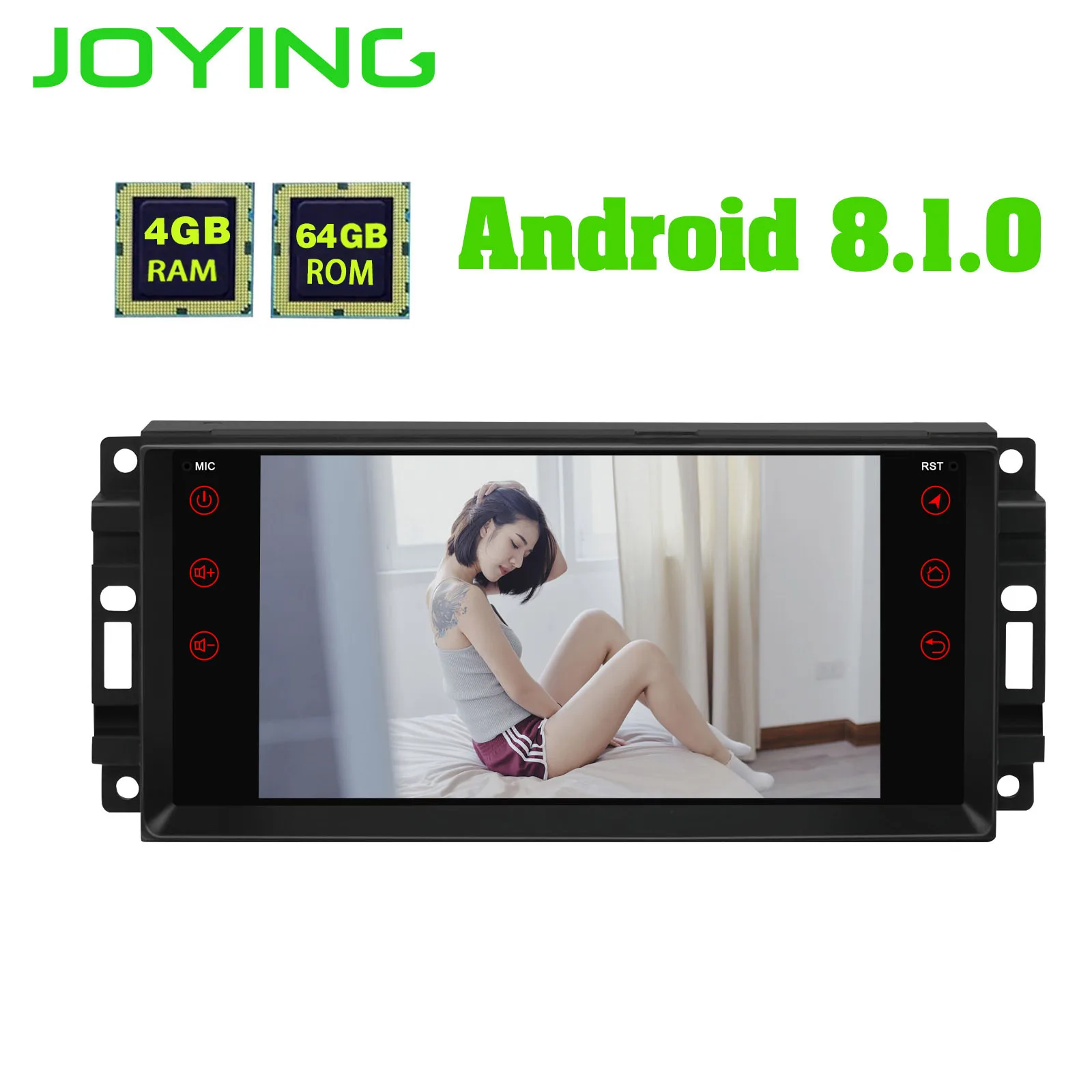 Flash Deal Android 8.1 car radio stereo player 4GB+64GB with DSP for Jeep Octa Core 1024*600 Support 3G/4G Steering wheel control head unit 1 Flash Deal Android 8.1 car radio stereo player 4GB+64GB with DSP for Jeep Octa Core 1024*600 Support 3G/4G Steering wheel control head unit 1