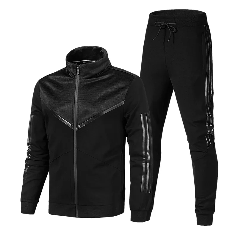 

2019 Spring New Style Men Trend Casual Fashion & Sports Hoodie Set Running Sports Clothing Hoodie Two-Piece Set