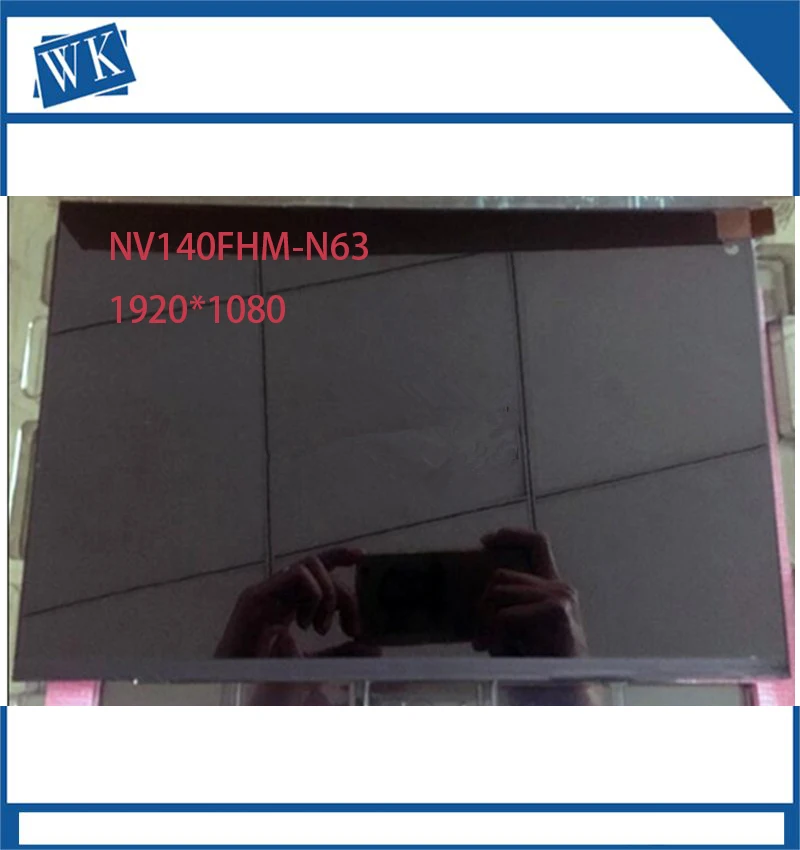 Fhd 30pin para Zenbook 14 Ux434 Ux434f Ux434flc Ux433fn Ux433fa Ux433 Ux4300 Nv140fhm-n63 B140han03.2 1920*1080