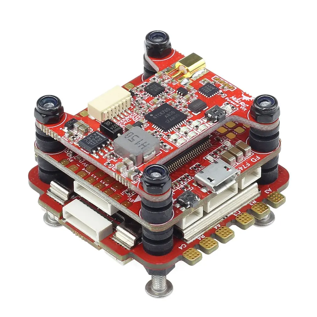 HGLRC вперед 65A 3-6S L431 BL32 4 в 1 ESC+ FD765-VTX F7 FC управление полетом для FPV гоночный Дрон аксессуары