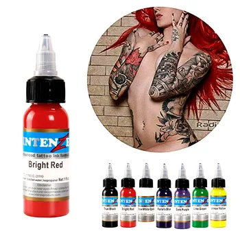 

New 14 colors 30ml Tattoo Pigment Ink for Semi-permanent Eyebrow Eyeliner Lip Body Art Paint