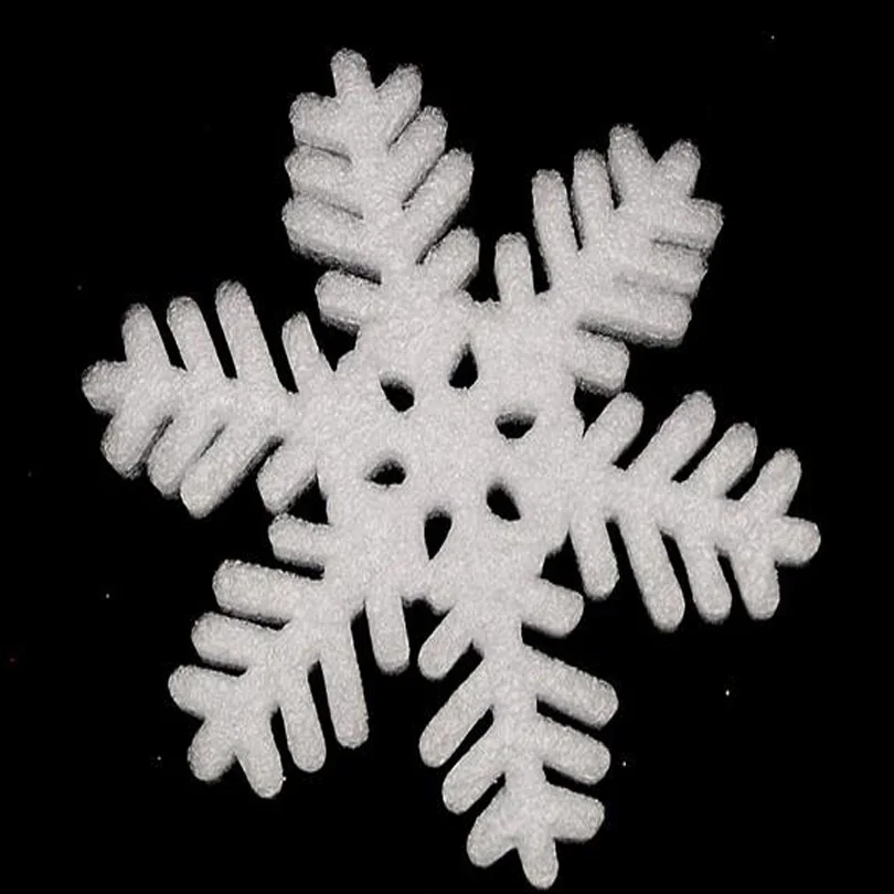 White 20 шт., 10 см, белые Искусственные снежинки, рождественские украшения, распродажа, белые снежные хлопья, рождественские украшения, Новогодние товары, Navidad - Color: White