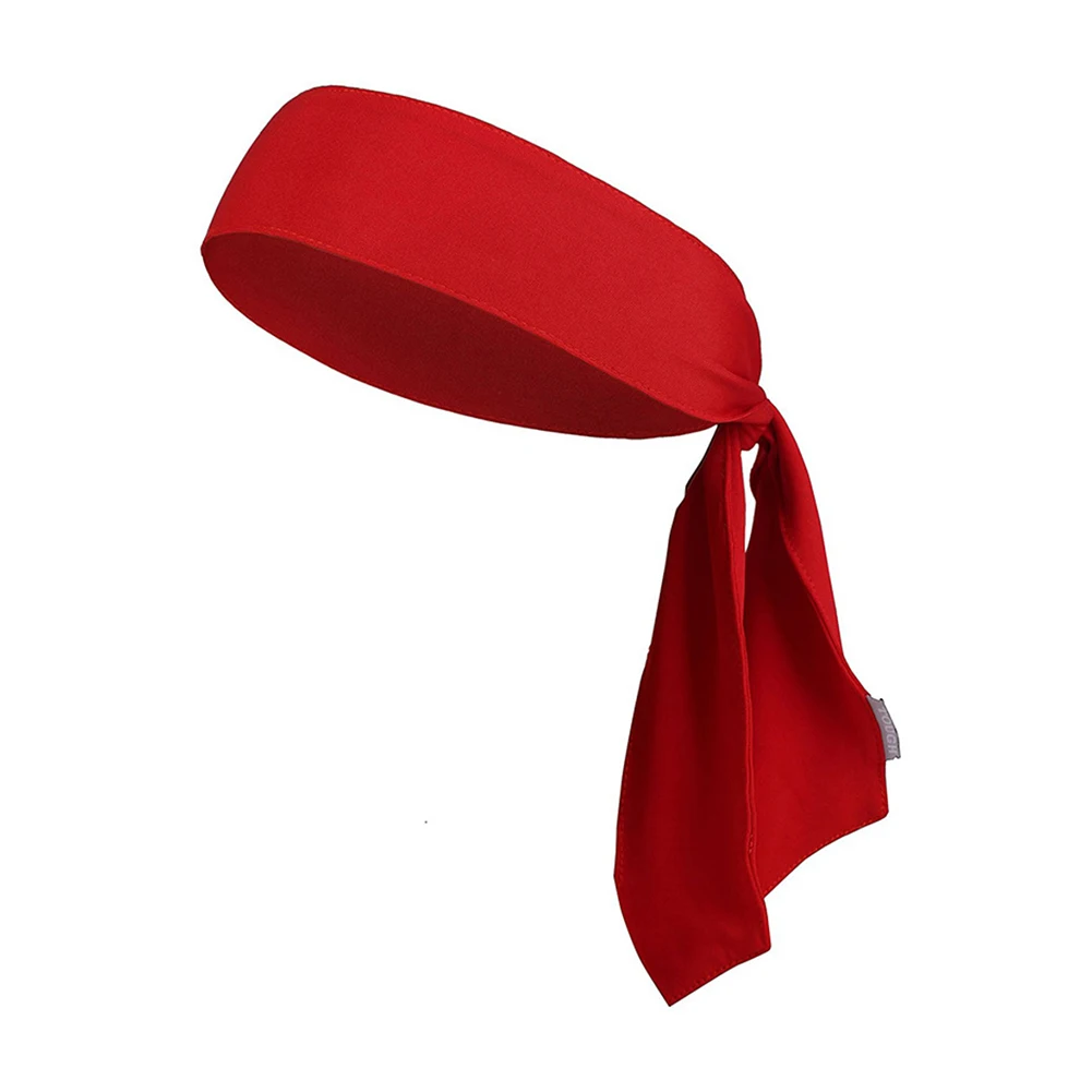 Red MrY110* 6 см Крытый Открытый Спорт стрейч головная повязка для волос Быстросохнущий антиперспирант пояс спортивная повязка - Цвет: Red