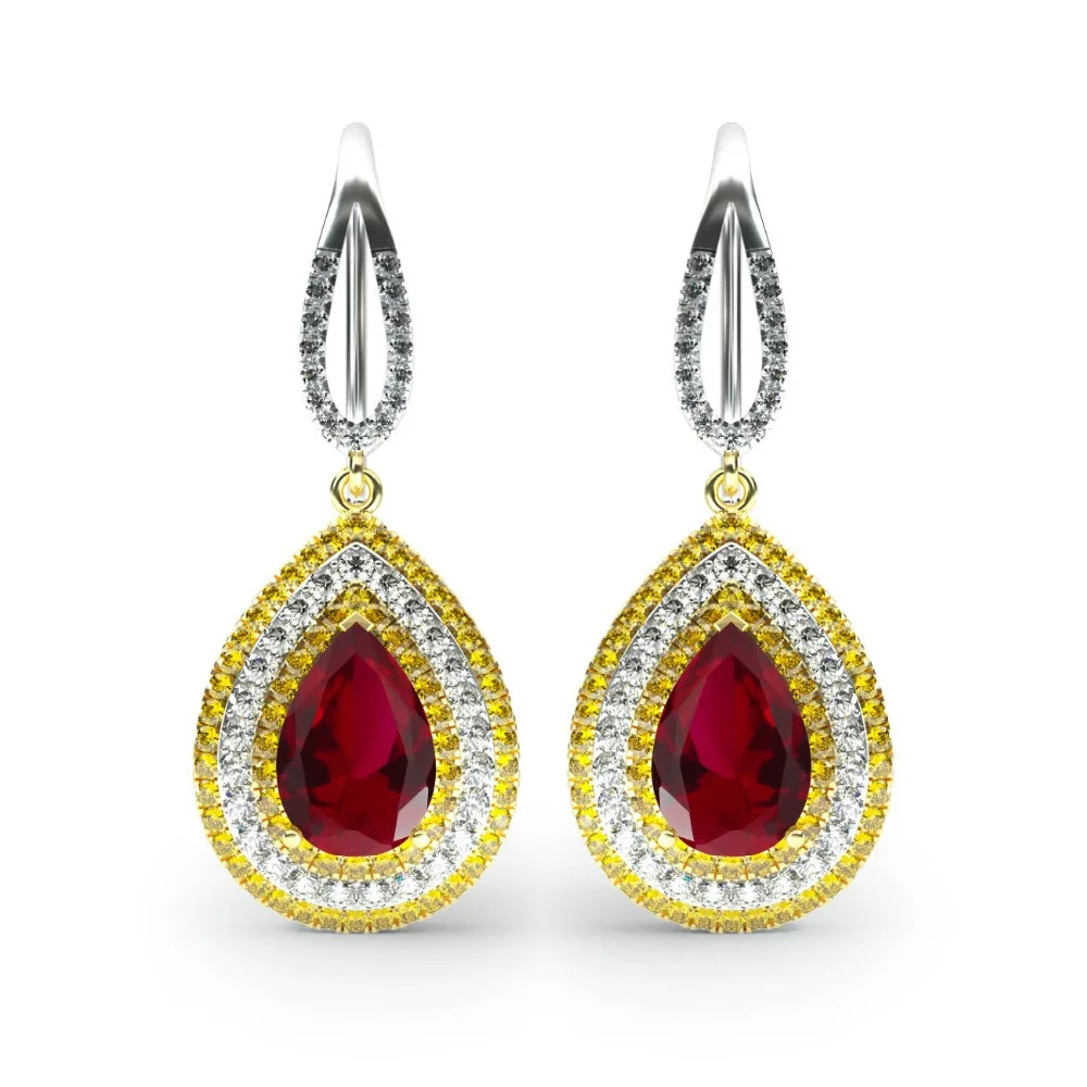 PANSYSEN Natural Emerald Necklace Earrings Ring Jewelry Sets For Women 925 Sterling Silver Party Big Gemstone Jewelry Set