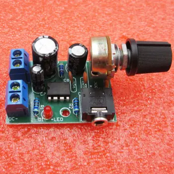 

LM386 Audio Power Amplifier Board DC 3~12V 5v AMP Module Adjustable volume diy electronics