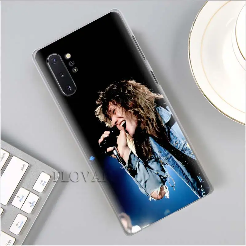 Jon Bon Jovi Rock чехлы для телефонов samsung Galaxy S10e S10 Note 10 Plus S8 S9 Plus 9 8 S6 S7 Edge жесткий чехол