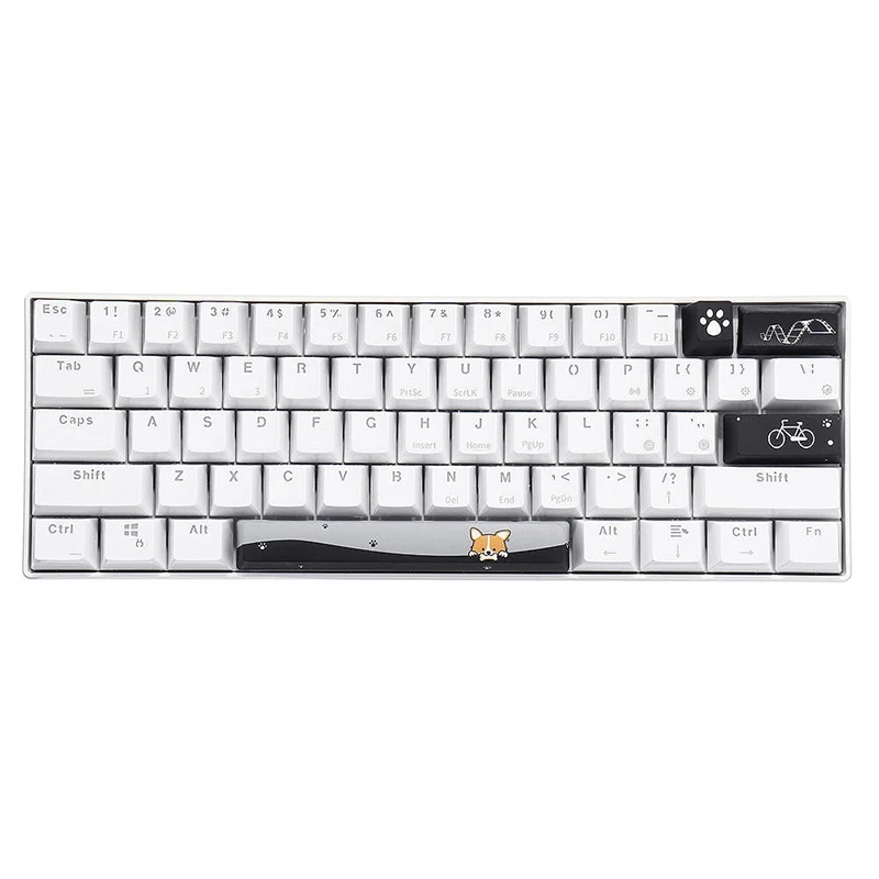 PBT Keycaps механическая клавиатура Keycap Set(6.25U пробел+ ESC+ вход+ цифровой ввод клавиатуры