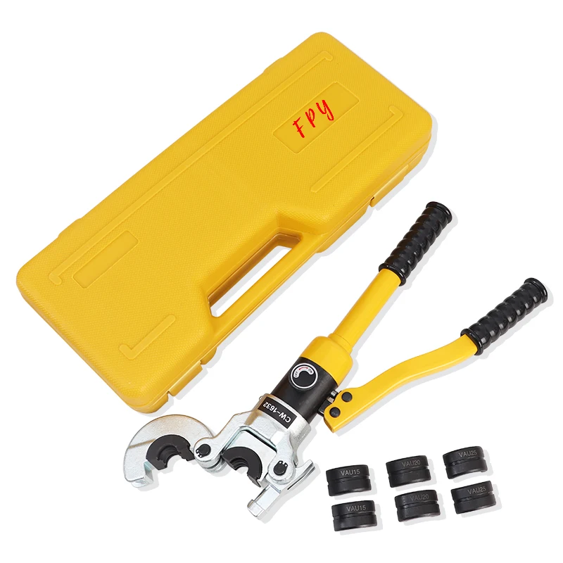 Australia Warehouse Hydraulic Pipe Crimping Tools CW-1632 for Australian Copper Pipe with VAU Jaws VAU15 VAU20 VAU25 coin cell charger with usb interface 4 slot lir 2032 4 slot 3 6v lir2032 2025 2016 1632 1620 2477 2430 2440 2450