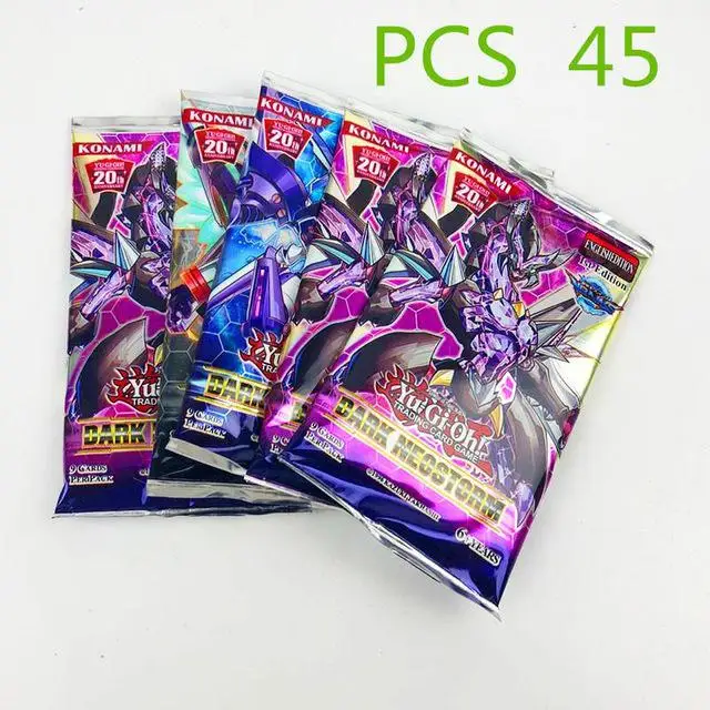 Yu gi oh 100 шт набор коробка Голографическая карта yu gi oh Аниме игровая коллекция детские игрушки для мальчиков - Цвет: d
