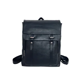 

2020 College Style Popular Hot Selling Unisex Casual Wild Pu Backpack Student Fashion Travel Sports Backpack Mochila Feminina