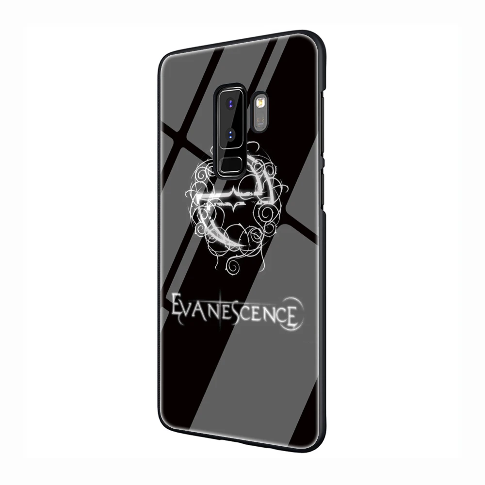 EWAU Evanescence Стекло чехол для телефона для samsung Galaxy S7 8 9 10Plus Note8 9 A10 20 30 40 50 60 70