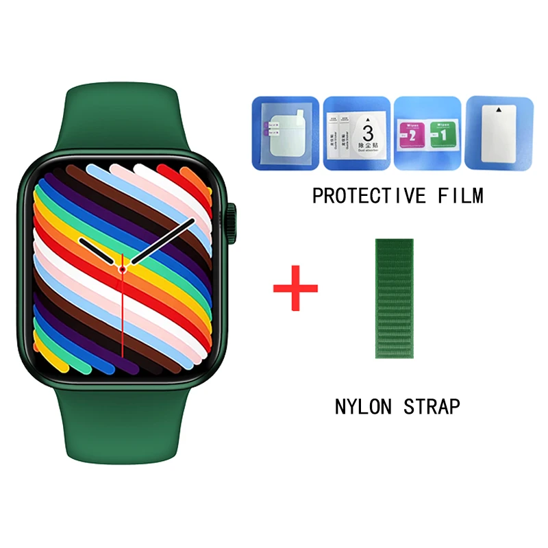 Wearpai Smart Watch HW19 Full Screen Sleep Monitor Double Buttons Make Call Smartwatch Sport Women Men pk iwo 13 W46 IWO W37 PRO 