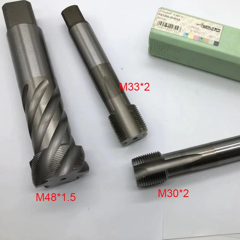 1 шт. M33* 2 M30* 2 машинный кран шаг правой Прямой Флейта высокая эффективность резки
