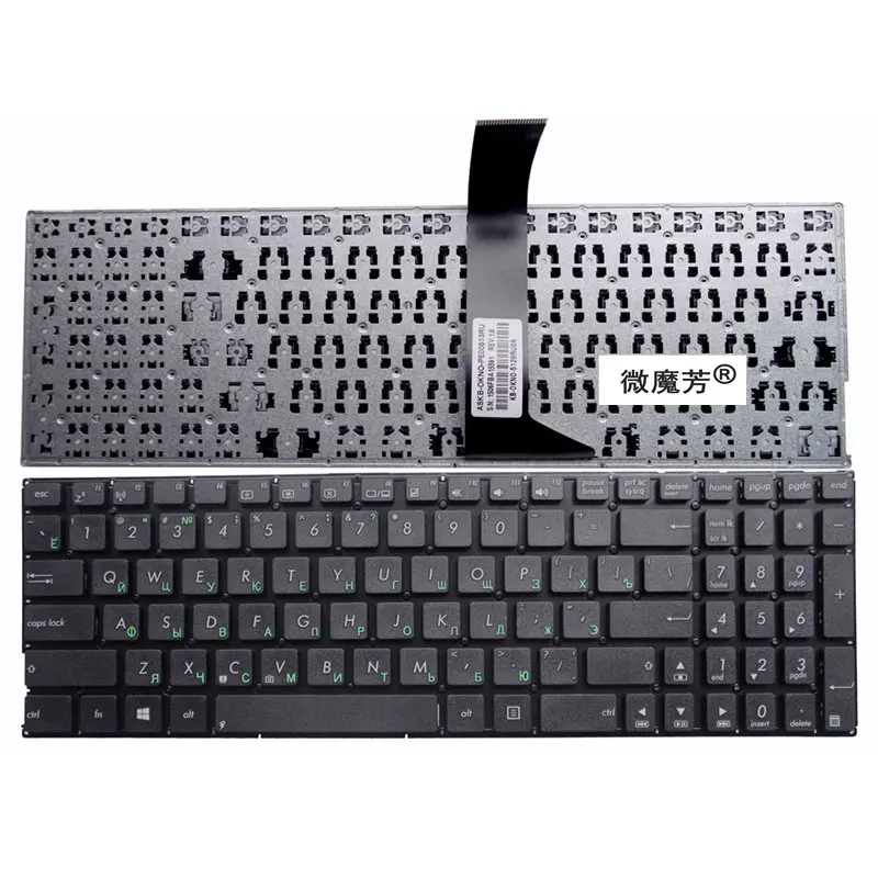 Russian Laptop keyboard for Asus K550 A550 Y581 X550V X552C X550 