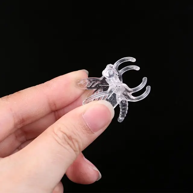 30Db/Set Dragonfly Orchid Klipek Termelő Támogatás Aranyos Kerti Növény Virág Vine Támogató Szerszám Kiegészítők - Image 4