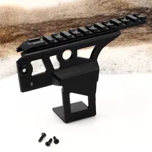 Легкий металл подходит для страйкбола винтовки AK47 AK47S AK74 Тактический боковой прицел 20 мм стандартный Пикатинни Вивер рейку крепление