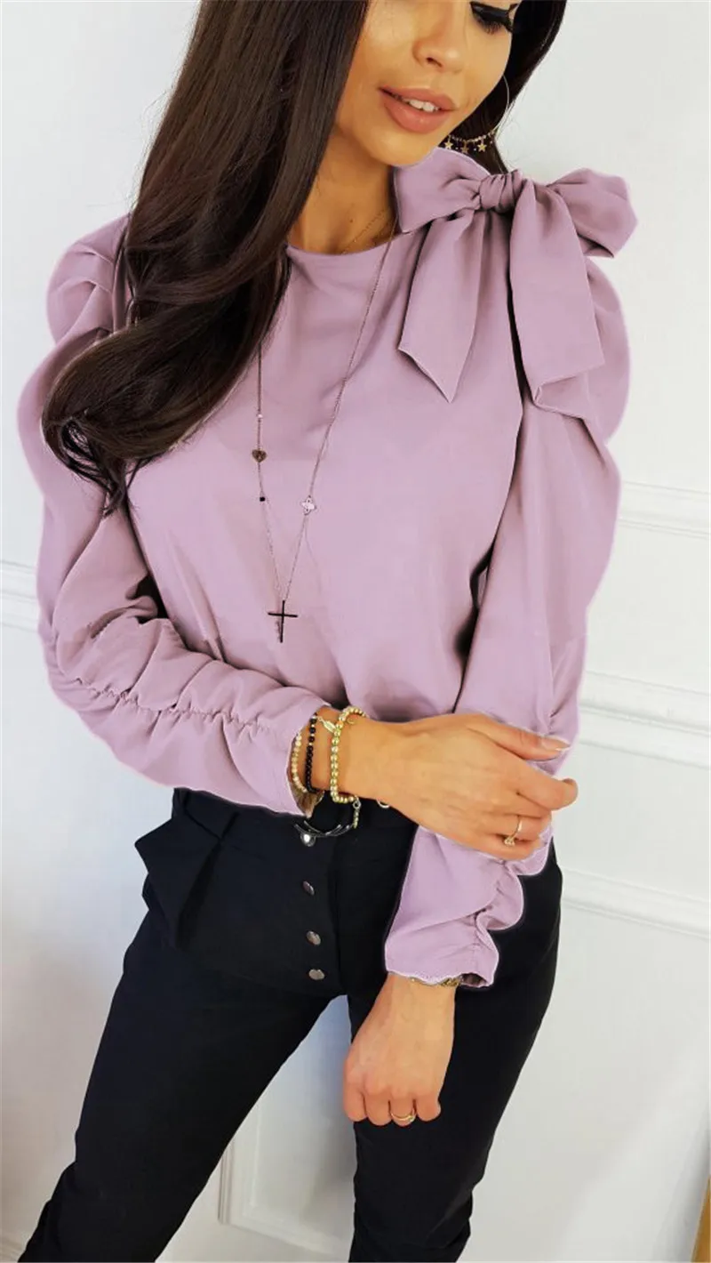 chiffon shirt blouse women21