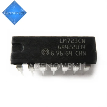 

10pcs/lot LM723CN LM723 DIP Adj. Voltage Regulator IC 2-37V 150mA New Original In Stock