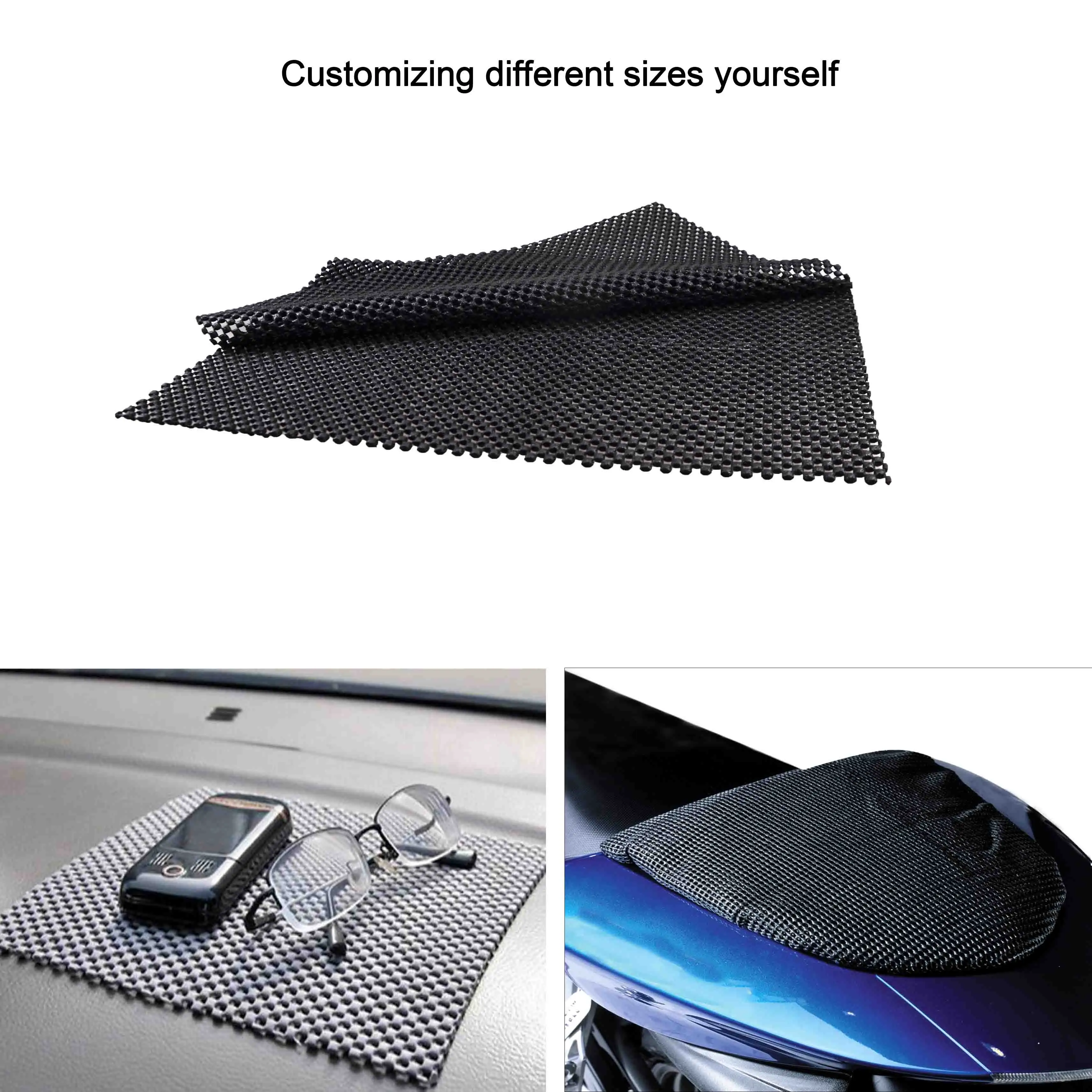 

High quality Car Dashboard Anti-Slip Sticky Premium mat for Phone GPS cards lack PVC Foam Non-slip Pad Accessories 40*29.5cm