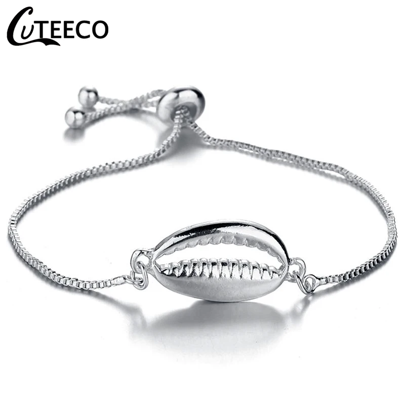 AJ3237-2 CUTEECO европейские модные женские Подвески браслет кубического циркония бренд браслет Бесконечность Браслеты для женщин ювелирные изделия подарок - Окраска металла: AJ3237-2