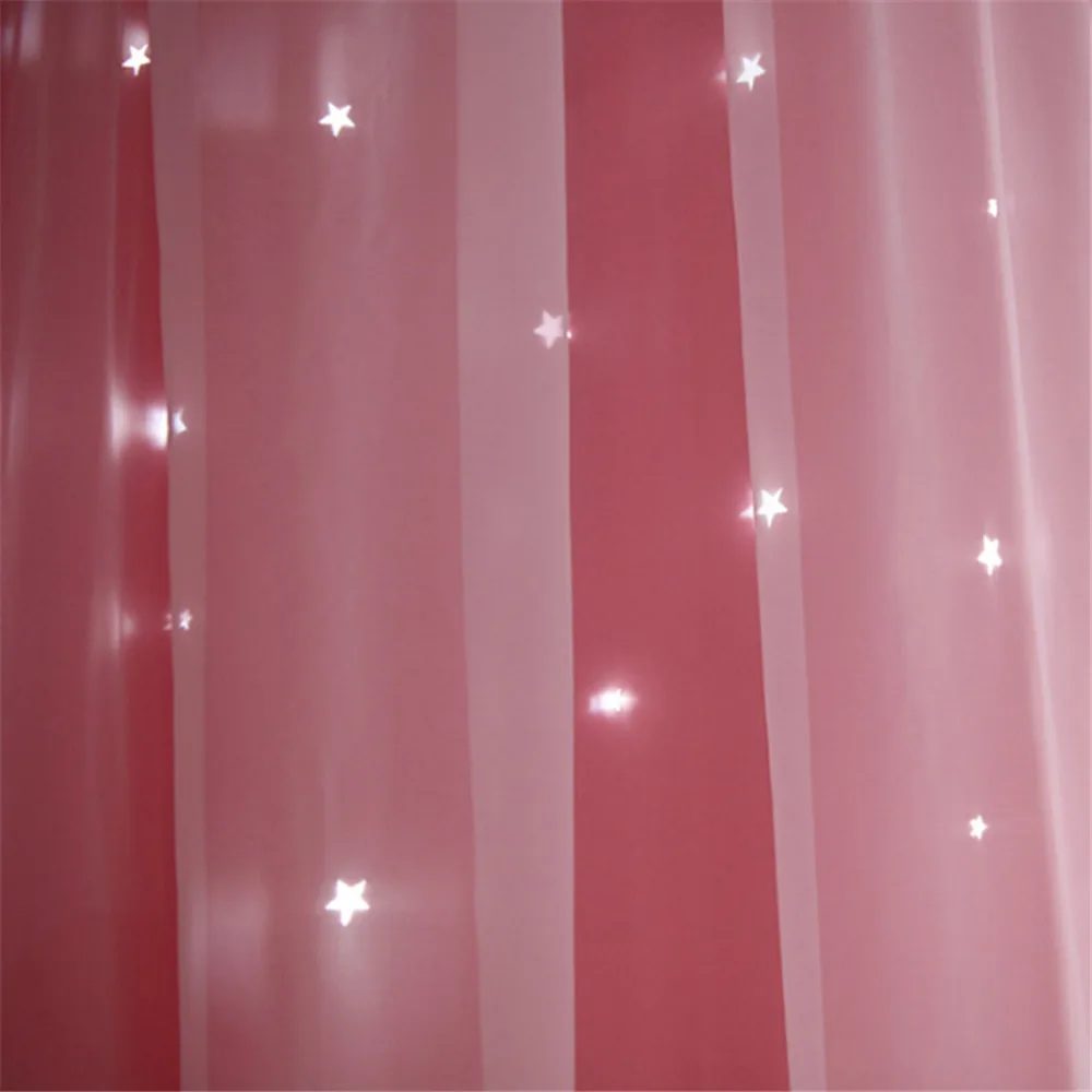 Jubilantex Tende oscuranti a forma di farfalla rosa e oro