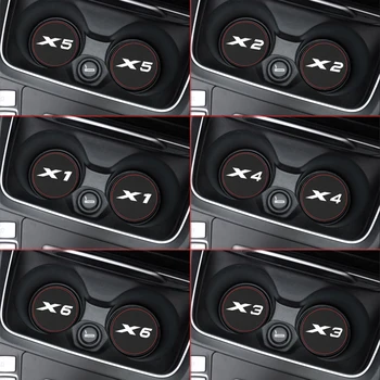 

1pcs Car Water Cup Bottle Holder Anti-slip Pad Mat for X1 X2 X3 X4 X5 X6 X7 BMW M2 M3 M4 M5 M6 M8 Emblem accessories